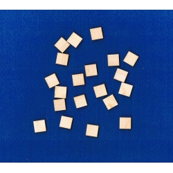 Kwadrat 12mm   ( komplet 20szt  ) kwadraciki 1,2cm / 36214